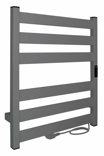 Полотенцесушитель Indigo Oktava Slim 5 LСLOKS5E60-50MGRt 53х60 электрический серый - фото 3