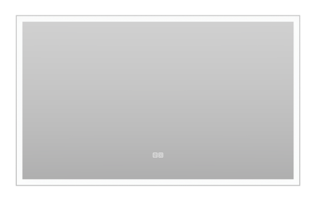 Зеркало с подсветкой Misty Зеркала (сенсорные) ВЕР-02-100/60-14 100х60 подвесное