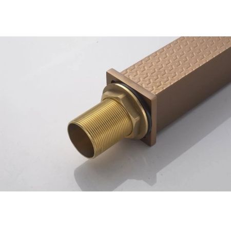 Смеситель для раковины Knotlor STABLE KN-24/RBP на столешницу бронза