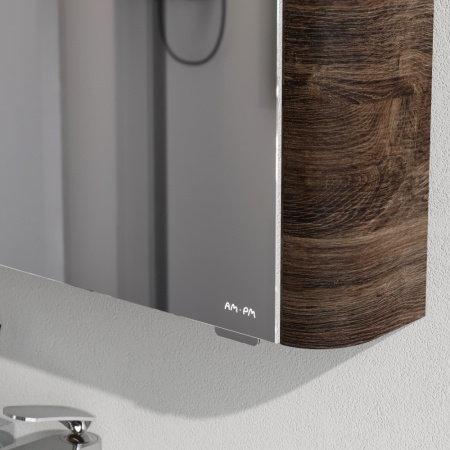 Зеркало-шкаф Am.Pm Sensation M30MCR0801NF 80х15х70 подвесной цвет орех Зеркало-шкаф Am.Pm Sensation M30MCR0801NF 80х15х70 подвесной цвет орех