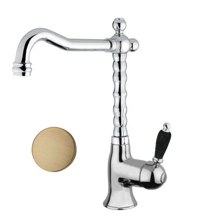 Смеситель Fiore 89ZZ5225 на раковину бронза