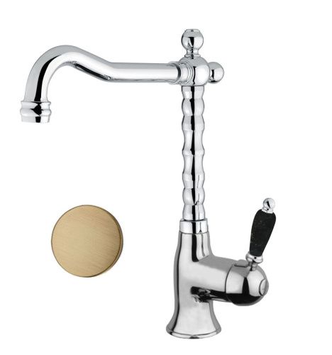 Смеситель Fiore 89ZZ5225 на раковину бронза - фото 2