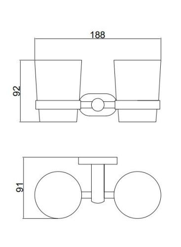 Стакан BELZ B90008 - фото 2