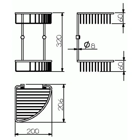 Полка Langberger Accessories 10860I