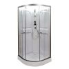 Душевая кабина AvaCan L608NLED 80х80 четверть круга без крыши ориентация универсальная