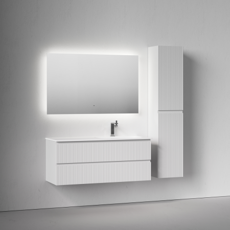 Тумба под раковину Sancos SNOB R SNR120RW 120х40 подвесная цвет белый