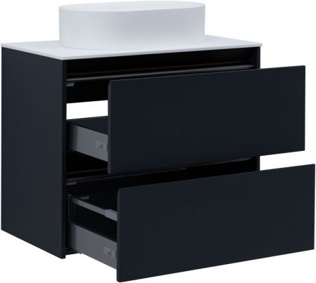 Тумба под раковину Allen Brau Activity 1.34004.AM 80х50 подвесная цвет черный