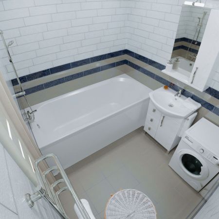 Ванна акриловая Тритон Дина Щ0000050444 170х75 пристенная прямоугольная без каркаса