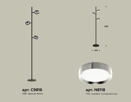 Торшер Ambrella Light Traditional (Традитионал) XB9816151