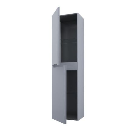 Шкаф-пенал Iddis Edifice EDI40L0i97 40х150 подвесной цвет серый