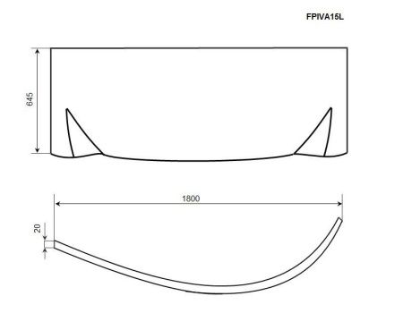 Фронтальная панель Timo FPIVA15L