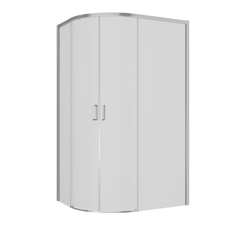 Душевой уголок Ambassador Queen 11011103R 120х80 стекло прозрачное профиль хром глянцевый без поддона