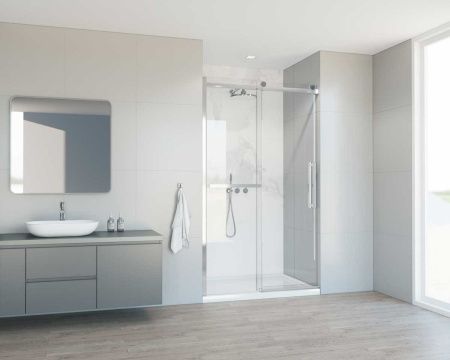 Душевая дверь Vincea Como Soft VDS-1CS120CL 120х195 стекло прозрачное профиль хром