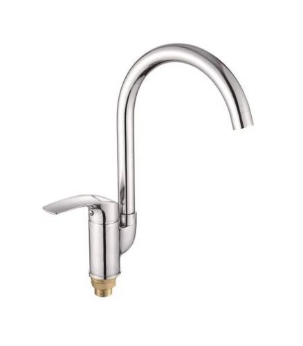 Смеситель для кухни Shevanik S5553 на мойку хром - фото 2