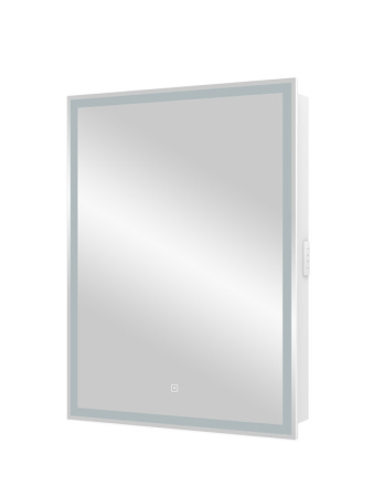 Зеркало-шкаф Континент Allure МВК004 60х15х80 подвесной цвет белый Зеркало-шкаф Континент Allure МВК004 60х15х80 подвесной цвет белый