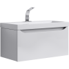 Тумба под раковину Aqwella Y Ver.01.08/W 80х40 подвесная цвет белый