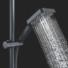 Душевая стойка Shevanik S6136H настенная цвет черный