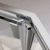 Душевой уголок Cezares RELAX 304 RELAX-304-P-1-100-C-CR 100х100 стекло прозрачное профиль хром без поддона
