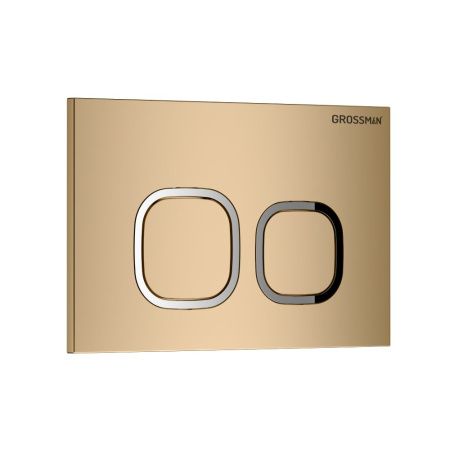 Клавиша смыва механическая Grossman Cosmo 700.K31.02.310.310 цвет золото