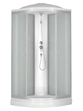 Душевая кабина River NARA LIGHT 10000002955 100х100 четверть круга с крышей ориентация универсальная