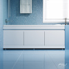 Экран под ванну Alavann Soft 170 см ALV0243002 фронтальный МДФ откидной белый