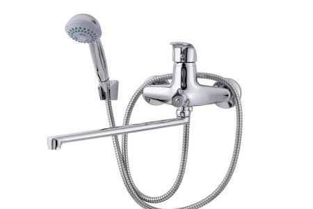 Cмеситель для ванны и душа TSARSBERG TSB-950-1243 настенный хром
