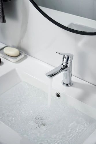 Смеситель Knotlor PULSE KN-50 на раковину хром - фото 5