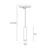 Трековый однофазный светильник Hesby Lighting Skylite (Скылите) HSBL_0137