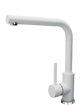 Смеситель для кухни Dr.Gans Лира 319.08Н.1123.401 на раковину белый