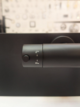 Смеситель для ванны AltroBagno Unione AltroBagnoUnione0221MB настенный черный матовый