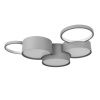 Светильник потолочный Loft It Pin 10317/5 Grey