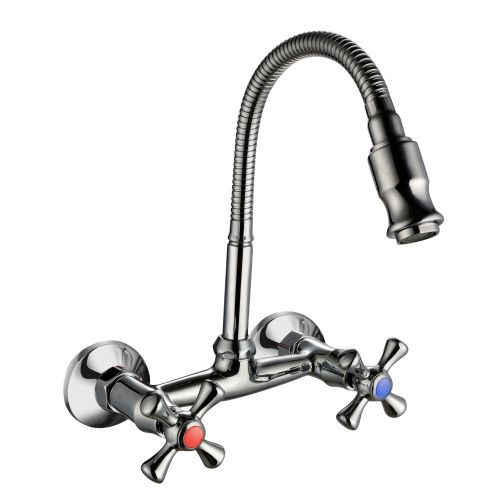 Смеситель для кухни Voda LAGUNA LGN02F на мойку хром - фото 2