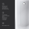 Ванна акриловая Am.Pm Like W80A-150-070W-A 150х70 пристенная прямоугольная без каркаса