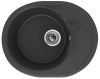 Кухонная мойка Ulgran Classic U-403-344 60х45 цвет черный