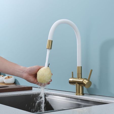 Смеситель для кухни Splenka S70 S70.64.03 на мойку золото