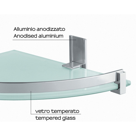 Полка в ванную комнату Gedy CD80(38)