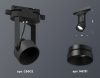 Трековый однофазный светильник Ambrella Light Track System (Трацк Сыстем) XT6602041
