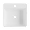 Раковина акриловая Wellsee Pure BY Wellsee 230714000 50х50 напольная цвет белый 1 отверстие под смеситель