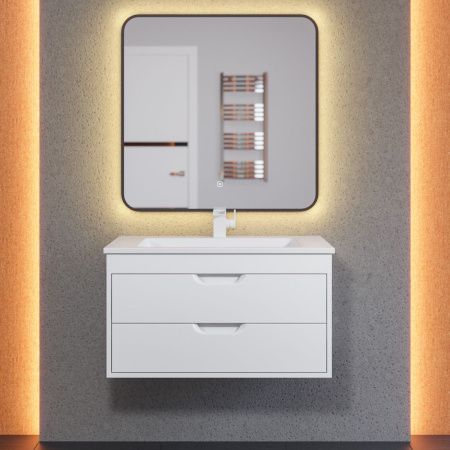 Тумба с раковиной Uperwood UPD Modul 393020550 80х50 цвет белый