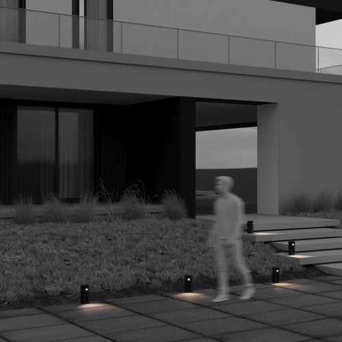 Светильник ландшафтный Maytoni Outdoor Cave O468FL-L3B3K - фото 3