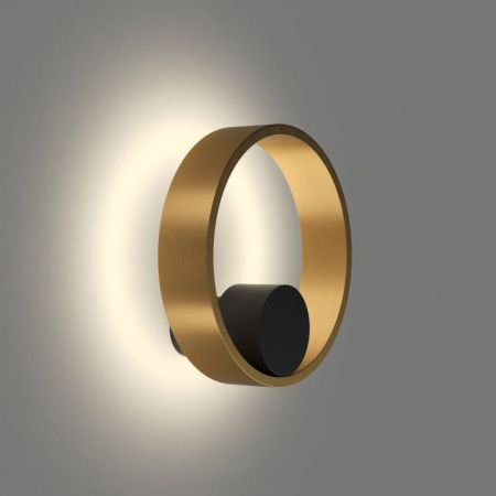 Светильник настенный Denkirs Orbit (Орбит) DK5060-BK+SG