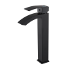 Смеситель Gid Cascada Victoria L120-BM-D (L120BMD) на столешницу черный матовый