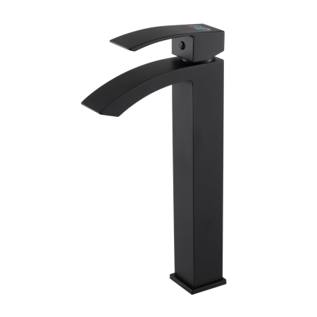 Смеситель Gid Cascada Victoria L120-BM-D (L120BMD) на столешницу черный матовый