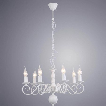 Люстра подвесная Arte Lamp Isabel (Исабел) A1129LM-7WH