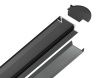 Алюминиевый встраиваемый профиль Ambrella Light Alum Profile (Алум Профиле) GP1001BK/BK