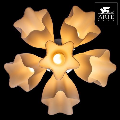 Люстра потолочная Arte Lamp Canzone (Цанзоне) A3469PL-6CC - фото 3