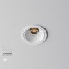 Светильник встраиваемый Maytoni Technical Alfa LED DL043-01-10W2.7K-RD-W