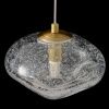 Светильник подвесной Crystal Lux Formless (Формлесс) FORMLESS SP1 TRANSPARENT