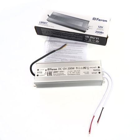 Трансформатор для светодиодной ленты Feron LB007 48060