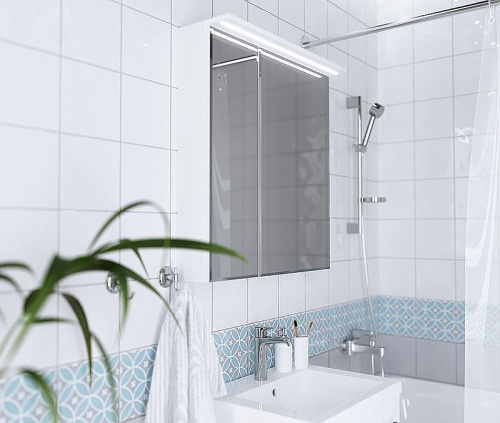 Зеркало-шкаф 1MarKa Соната Ц0000007616 75х22х82 подвесной цвет белый - фото 3 Зеркало-шкаф 1MarKa Соната Ц0000007616 75х22х82 подвесной цвет белый - фото 3